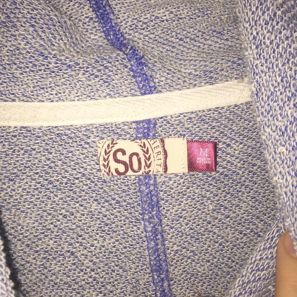 Cow neck light weighted hoodie - Picture 2 of 3